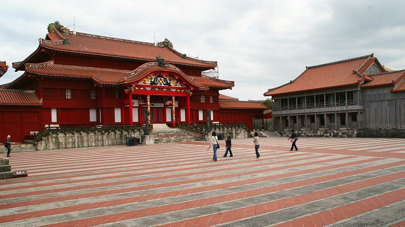 ปราสาทชูริ okinawa