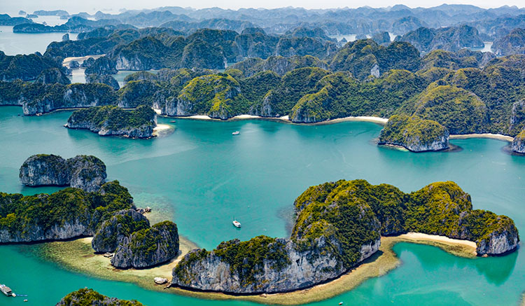 Islands of Ha Long Bay, Vietnam